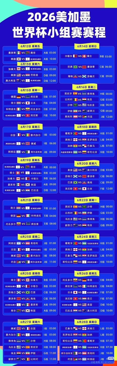 2026世界杯直播今日观看指南免费观看 2026世界杯直播今日观看指南免费观看
